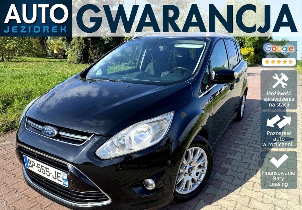 Ford Grand C-MAX 7-osobowy Klimatronik tempoma...