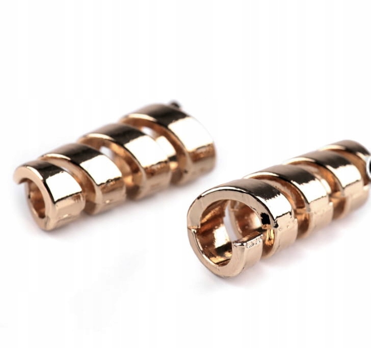 1szt. -Końcówka metalowa do sznurka Ø4mm Spiralna