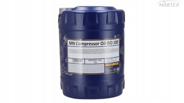 OLEJ DO SPREZAREK 100 10L MANNOL ISO 100; ISO DP 6521 L-DAA/L-DAB/L-DAG/L-D