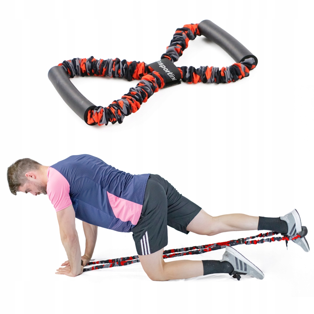 Ekspander, taśma oporowa pętla do ćwiczeń inSPORTline Striker 20 (60 cm / 9