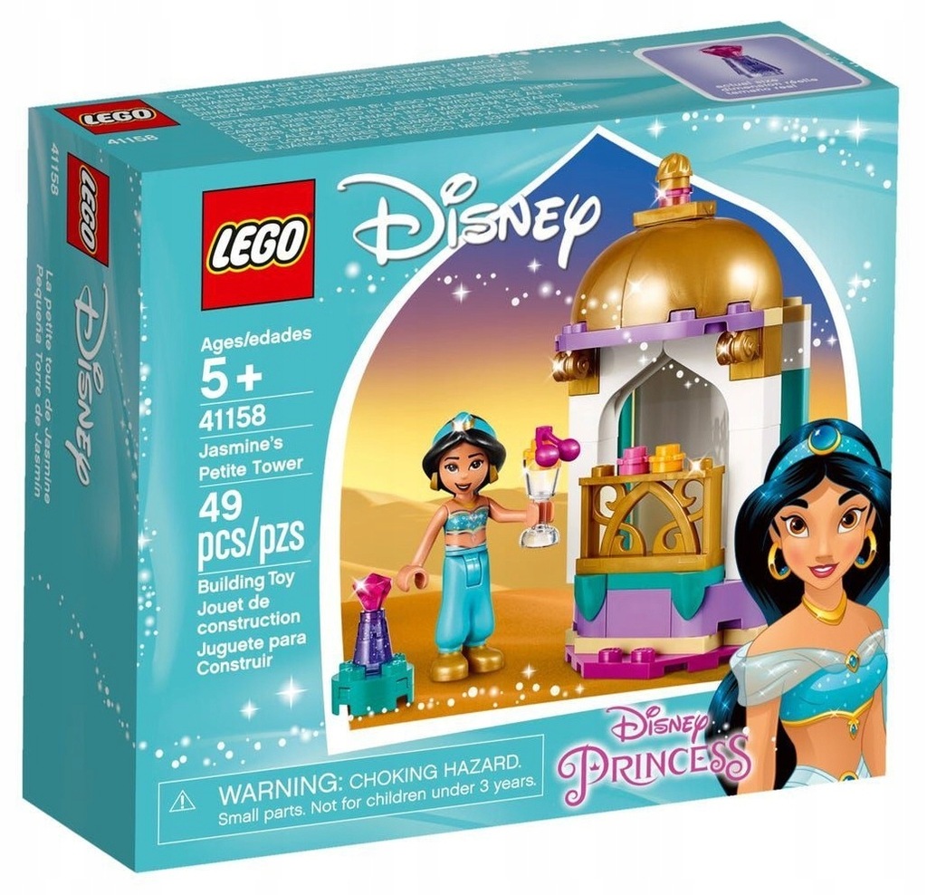 41158 Lego Wieżyczka Dżasminy Jasmina Alladyn Disney