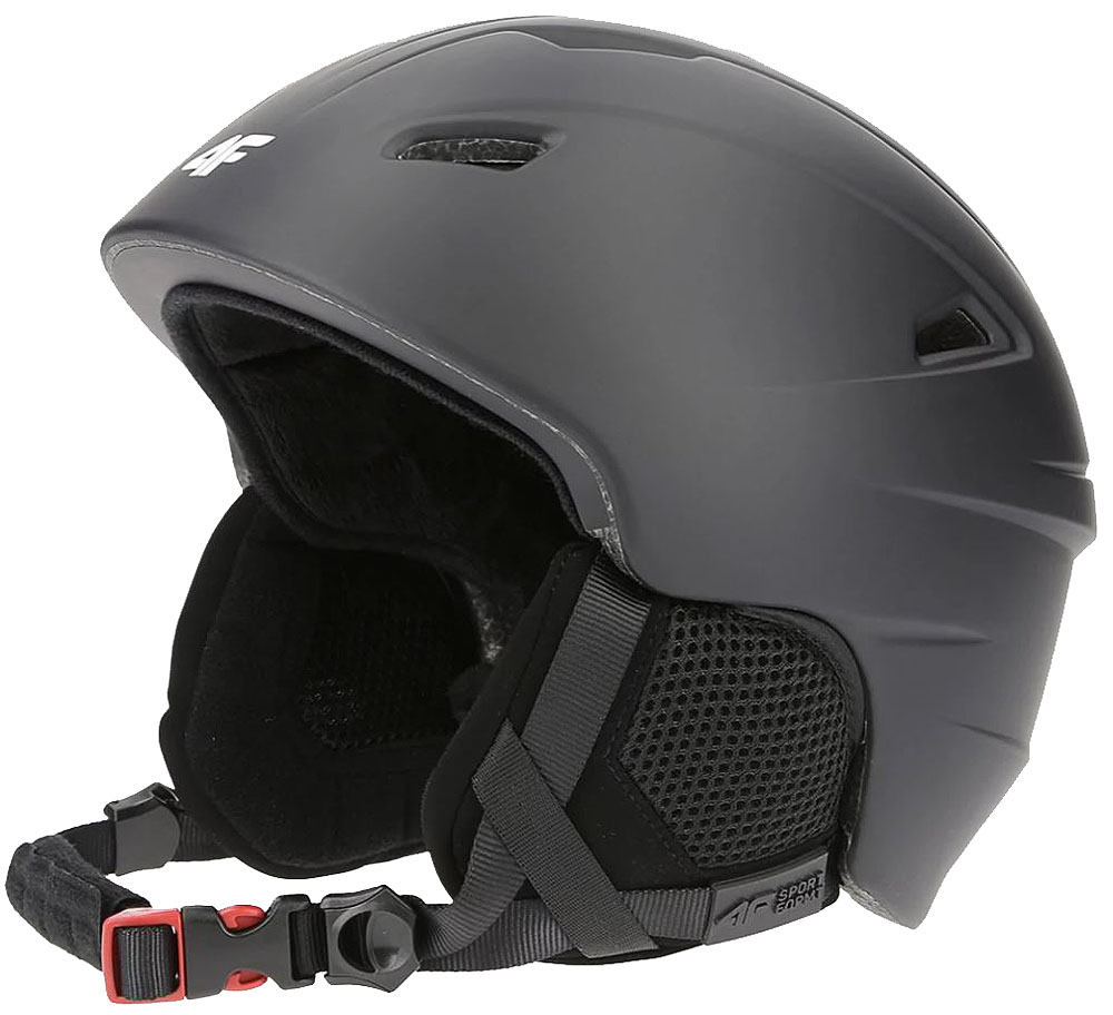 4F KASK NARCIARSKI KSM004 CZARNY L/XL (58-62cm)