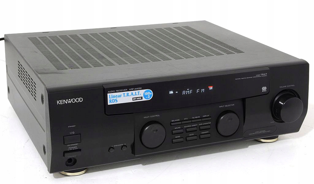 KENWOOD KRFA4030 MARKOWY AMPLITUNER RDS SUB OUT ! 10483054936 oficjalne archiwum Allegro