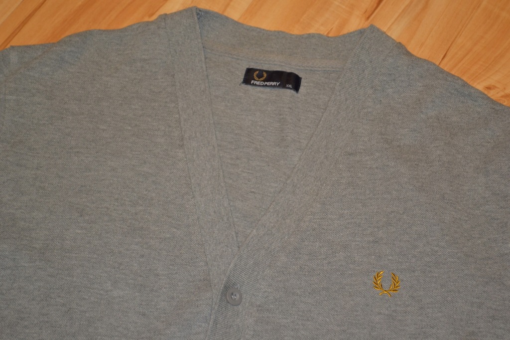 FRED PERRY - SWETER MĘSKI - ROZ. XXL - BDB