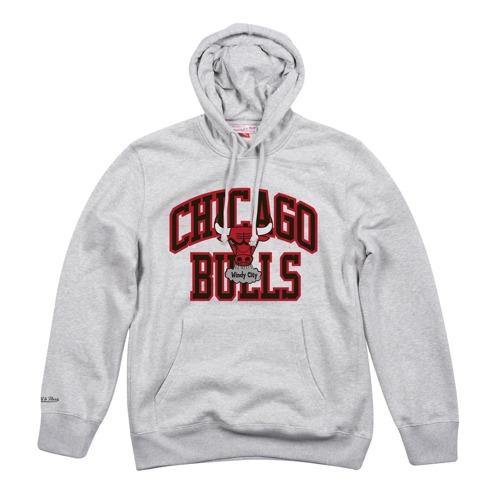 Bluza z kapturem Mitchell and Ness Chicago Bulls