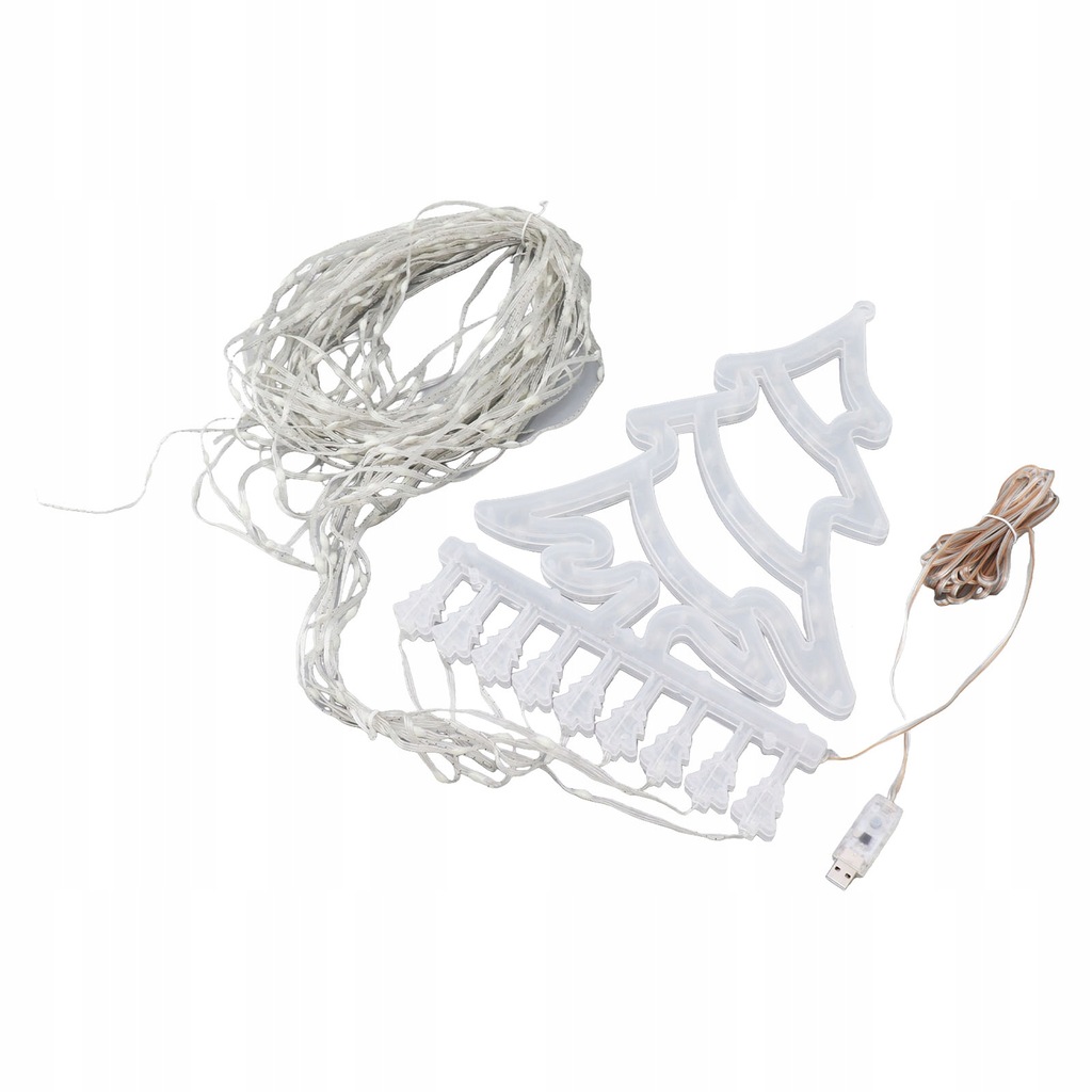 Świąteczne oświetlenie wodospadu 305 LED 9 strun