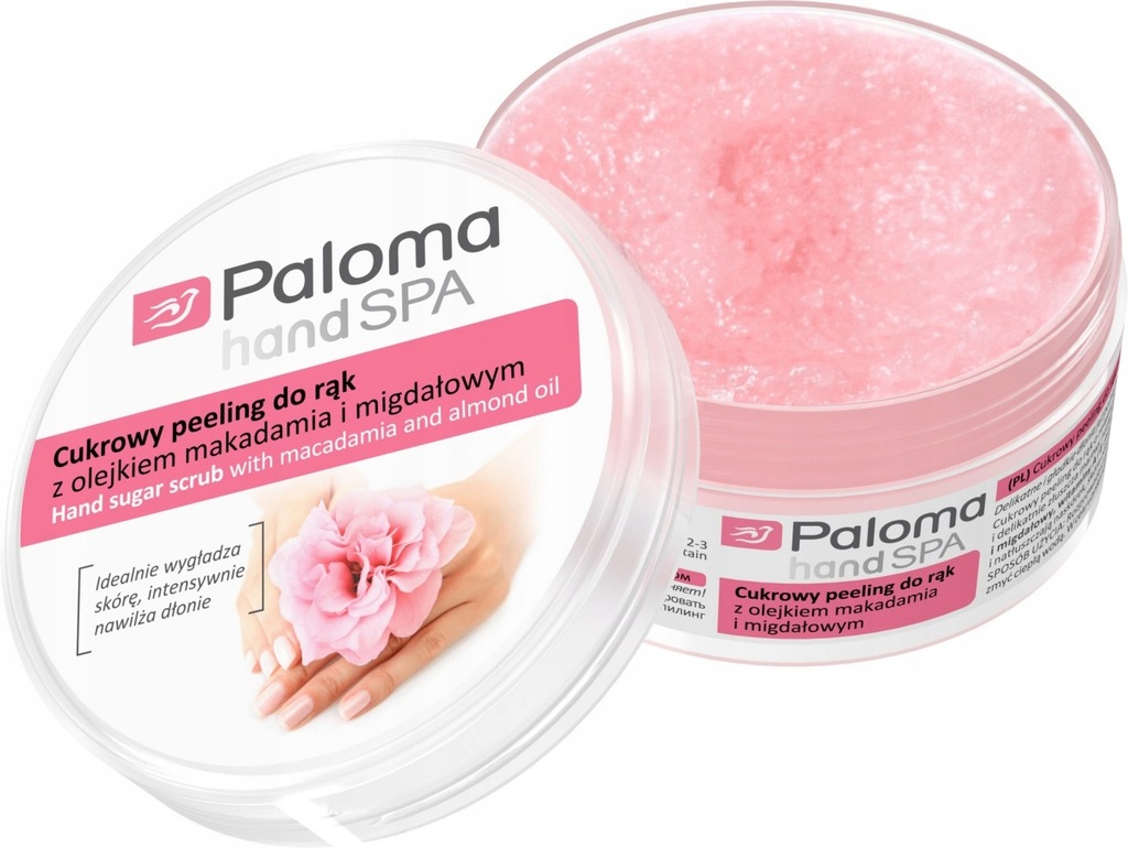 PALOMA HAND SPA -CUKROWY PEELING DO RĄK 125ML