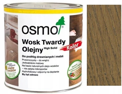 OSMO 3073 TERRA WOSK TWARDY OLEJNY OLEJ 0.125L