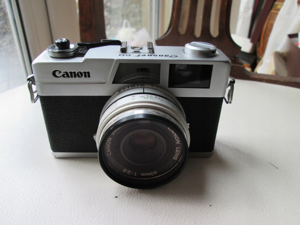 Aparat CANON Canonet 28 Canon Lens 40 mm 1:2.8