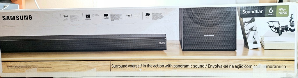 Soundbar Samsung HW-N650 5.1 360 W czarny