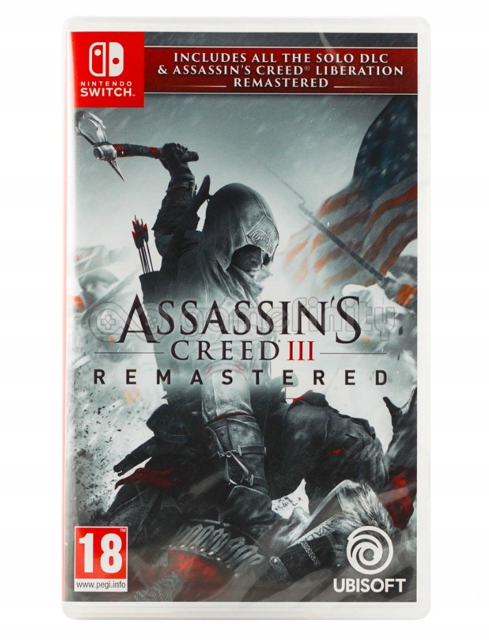 Купить Обновленная версия Assassin's Creed III + игра Liberation ...