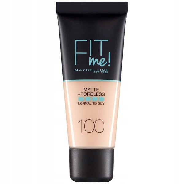 Maybelline 100 Warm Ivory Matte + Poreless Fit Me! Podkład 30ml (W) (P2)