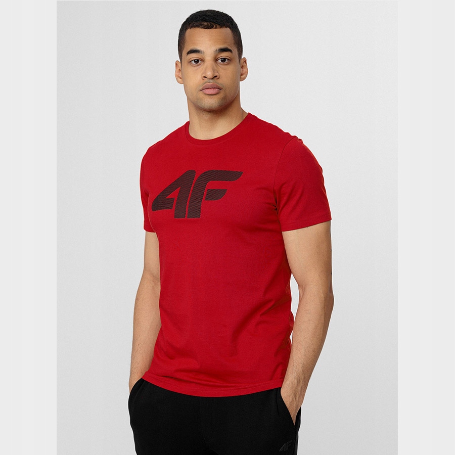 S T-Shirt 4F H4Z22-TSM353 62S czerwony S