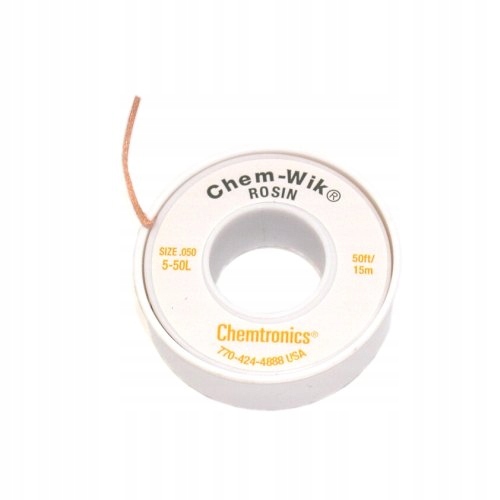 Plecionka do cyny Chem-Wik 5-50L 1.5 mm x 15 m