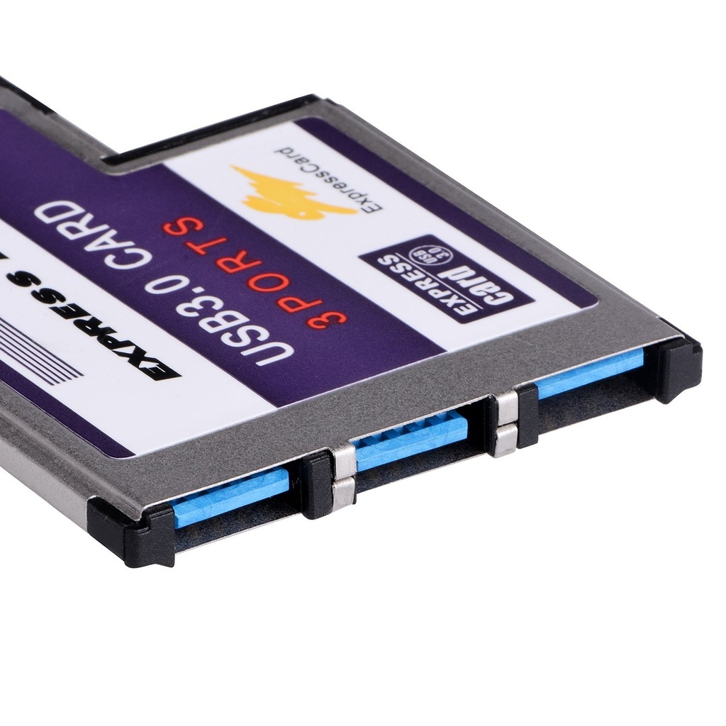 KARTA ADAPTER EXPRESS CARD 54mm USB 3.0 3 porty 6821417234