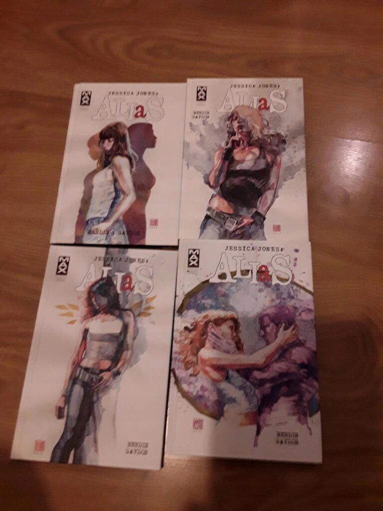 Alias tom 1-4 komplet Bendis