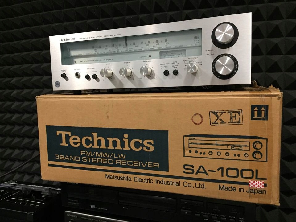 Amplituner Technics SA-100L jak nowy z kartonem