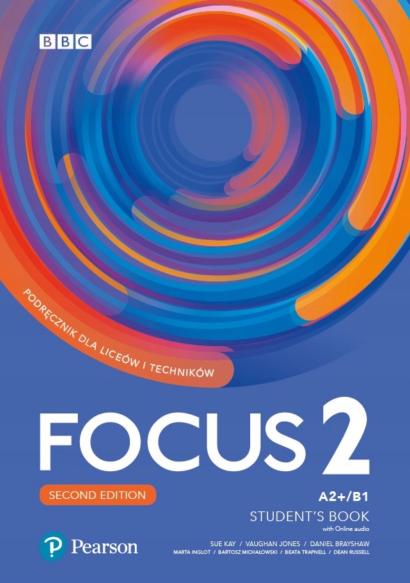 J.angielski Focus 2 Podr. A2+/B1 2019 PEARSON używ