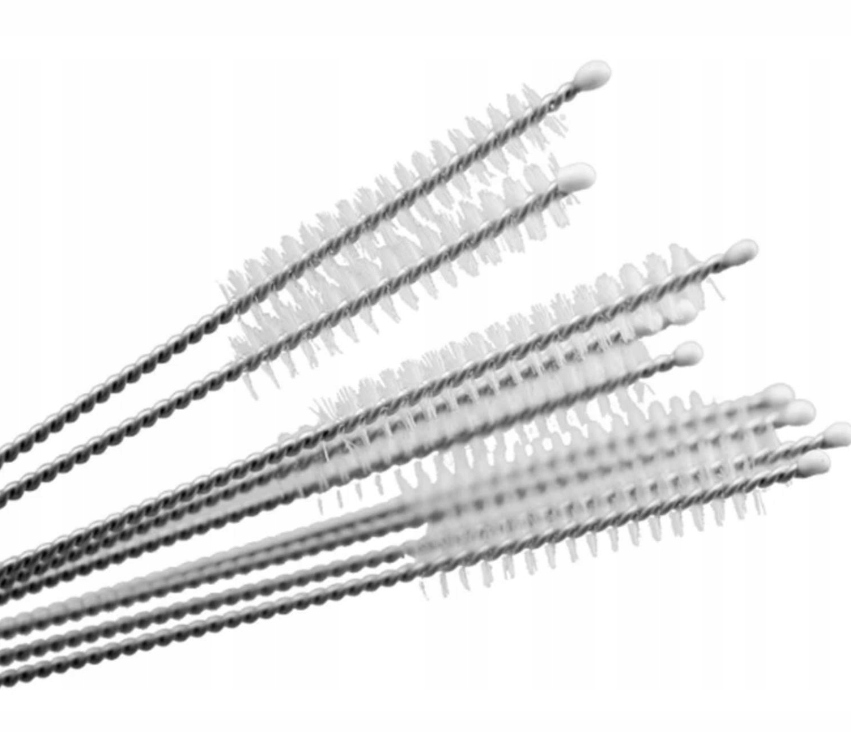 SZCZOTECZKA WYCIOR CZYŚCIK do czyszczenia EKSPRESU SŁOMEK BOMBILLI WĘŻYKÓW