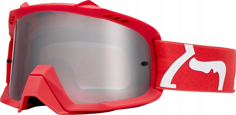 GOGLE Rowerowe FOX AIR SPACE Race Red 2019 Clear