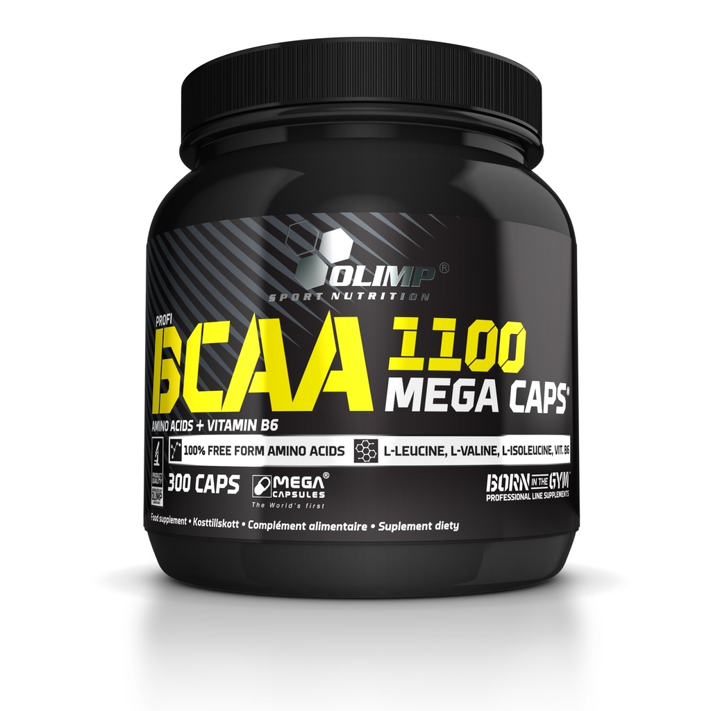 Olimp BCAA Mega Caps 1100 (300kaps)