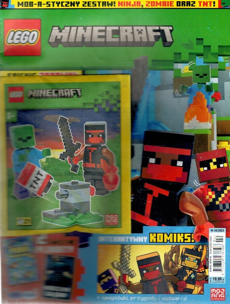 Lego Minecraft 4 / 2023 Zabawki LEGO