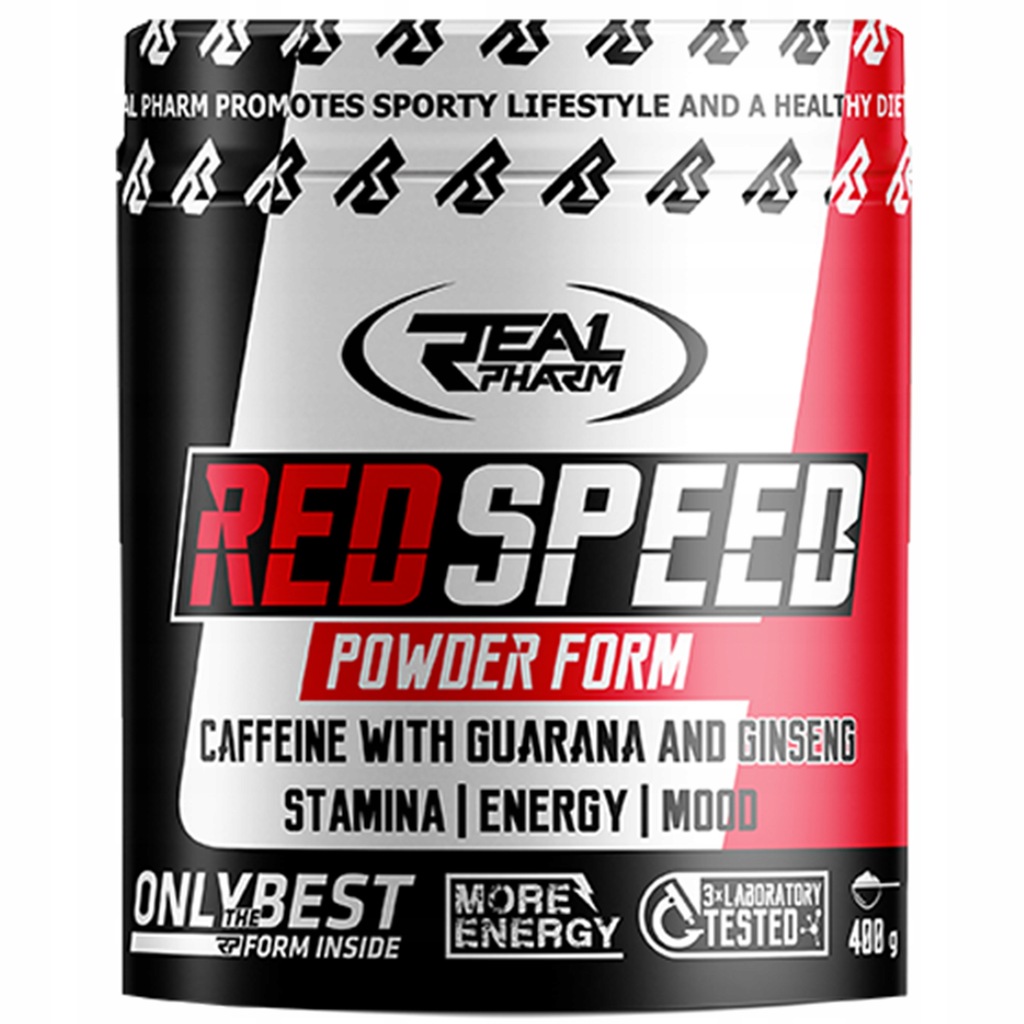 REAL PHARM RED SPEED 400g PRZEDTRENINGÓWKA SIŁA