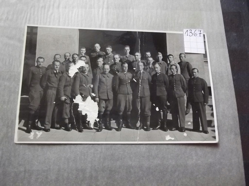 Fotografia Żołnierzy II RP Oflag VII A Murnau