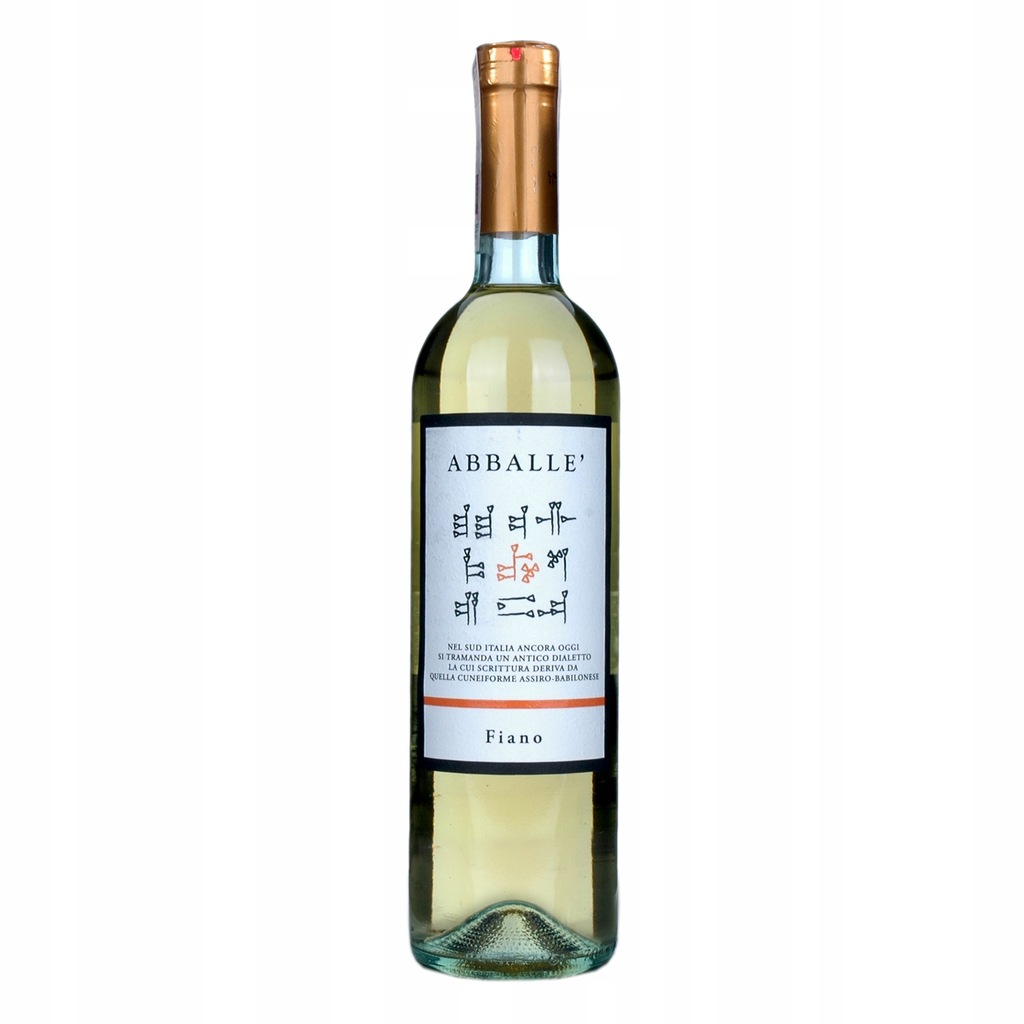 Włoskie wino Fiano IGT Benevantano Abballe białe