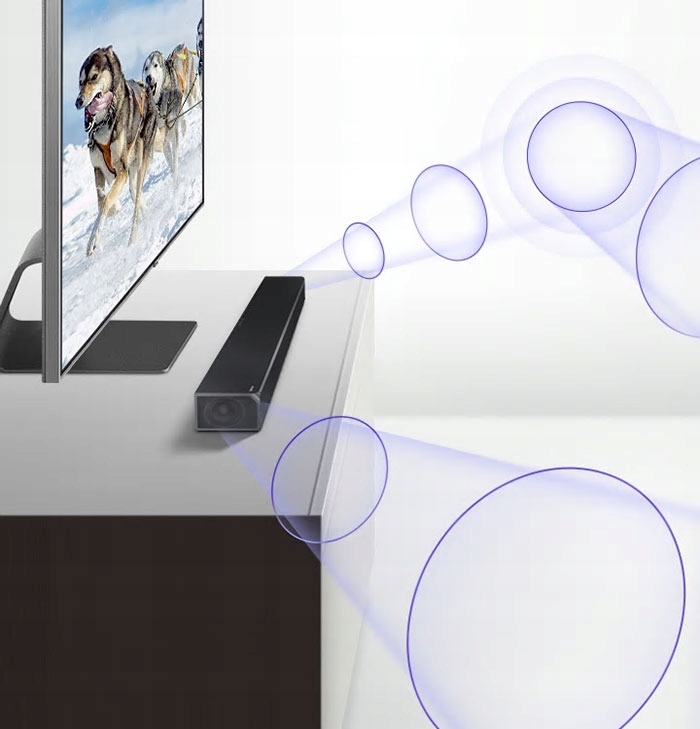 Soundbar Samsung HWQ80R 5.1.2 370W Bluetooth 8773216501 oficjalne