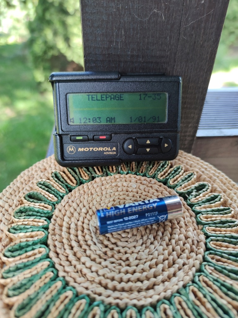 Motorola advisor pager 12555485368 oficjalne archiwum Allegro