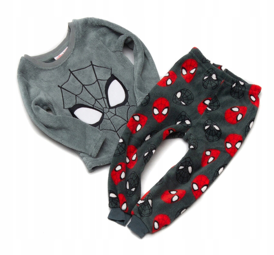 BS064 Ciepły polarowy dres SPIDERMAN 92/98