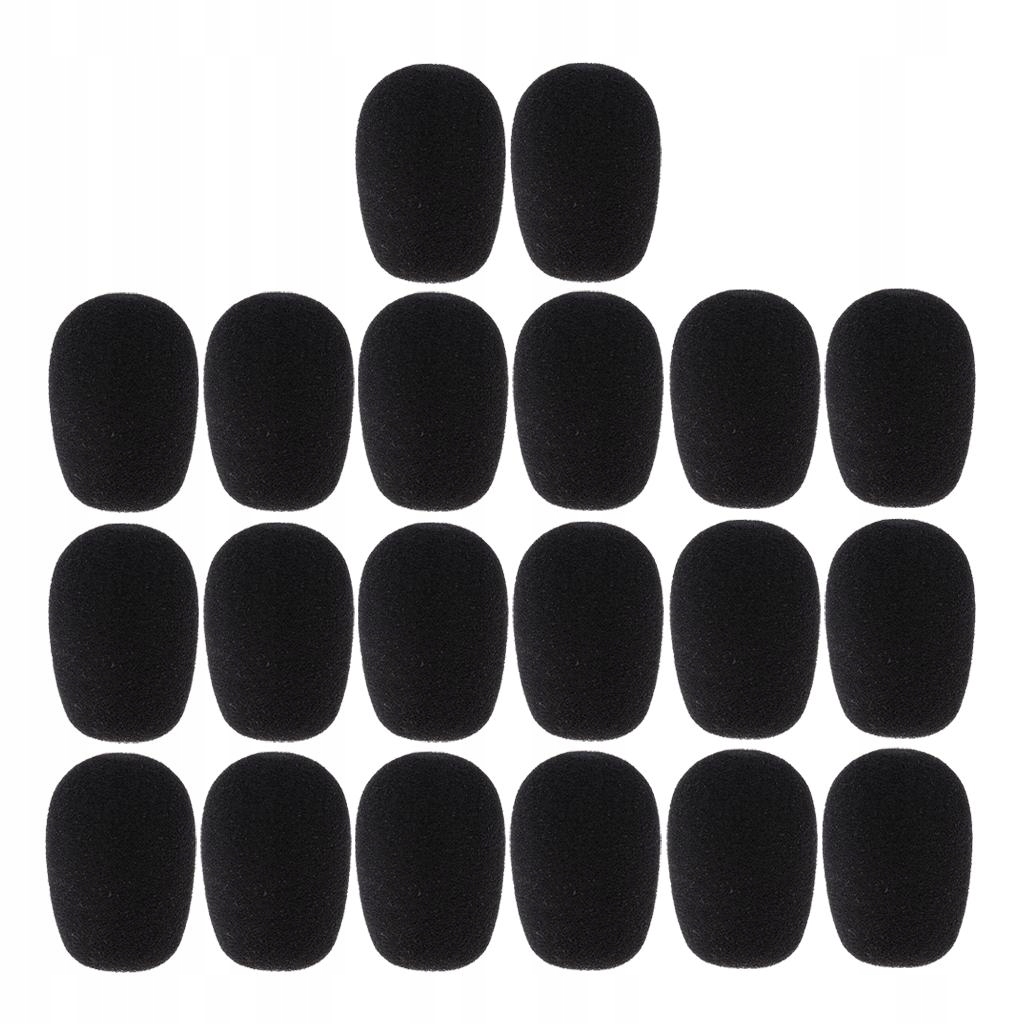 Set of 20 Condenser Conference Microphone Sponge Windscreen