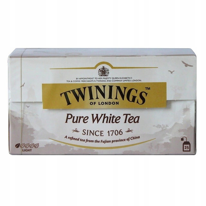 Twinings Pure White 25x2g - czysta biała herbata z