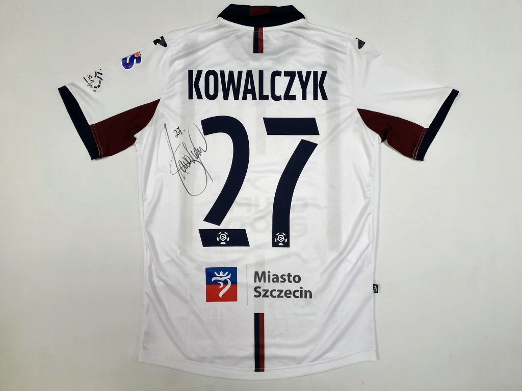 Pogoń Szczecin (Kowalczyk) koszulka z autografami