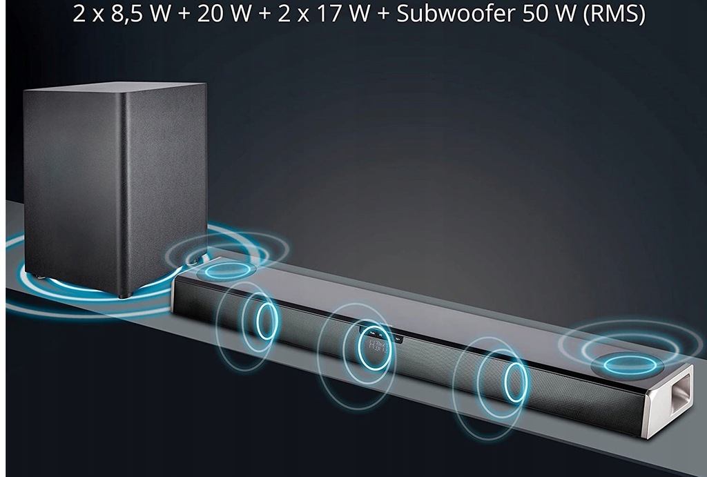 Купить ОТЛИЧНАЯ ЗВУКОВАЯ БАР MD43388 DOLBY ATMOS 120 Вт RMS: отзывы, фото, характеристики в интерне-магазине Aredi.ru