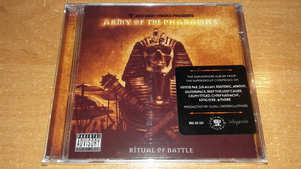 Army Of The Pharaohs Ritual Of Battle FOLIA!!! 13514985063