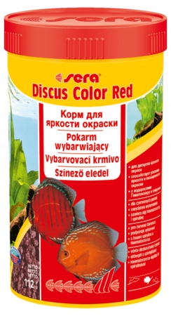 SERA Discus Color Red 100 ml, granulat - pokarm