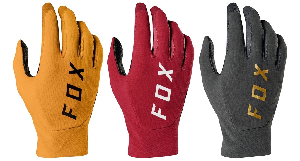 FOX FLEXAIR rękawiczki czerwony-M