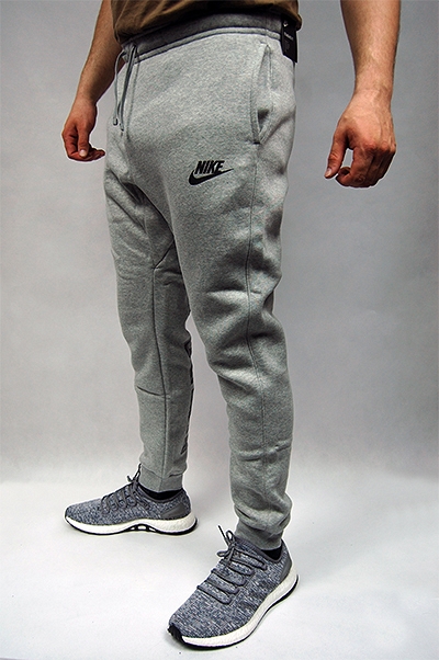 Nike Spodnie SportsWear Jogger Fleece Szare roz. L