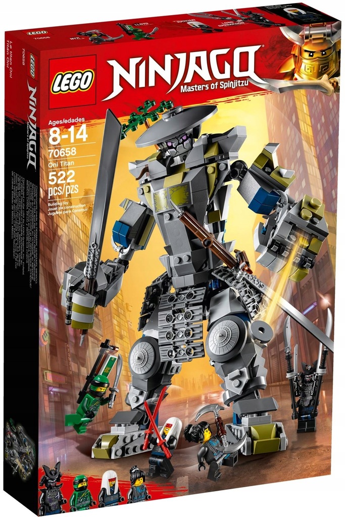 LEGO NINJAGO Tytan Oni 70658