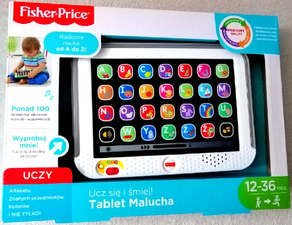 Fisher-Price Zabawka Tablet Malucha DHN29