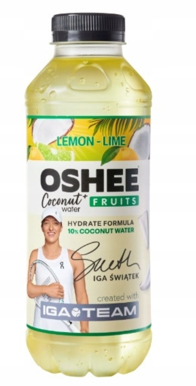 Napój Oshee coconut limonka i cytryna 6x555 ml