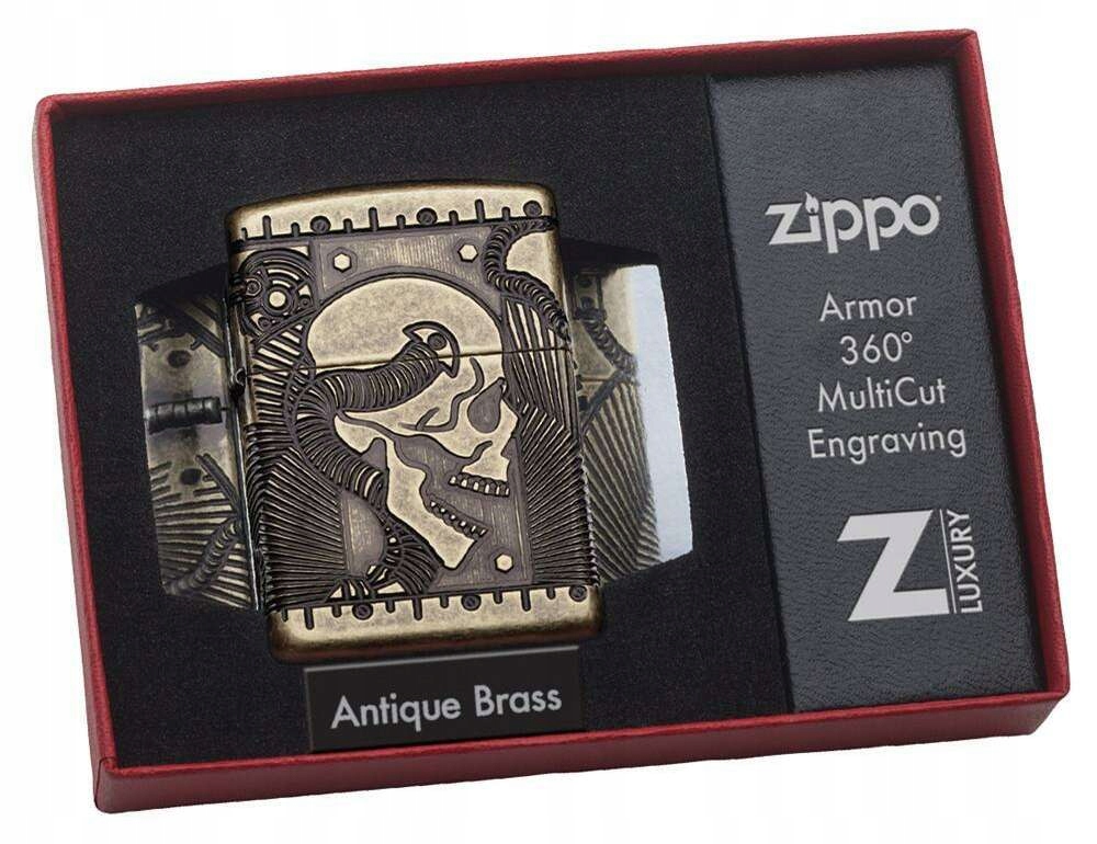 WR zapalniczka Zippo 29268 Steampunk Armor Antique