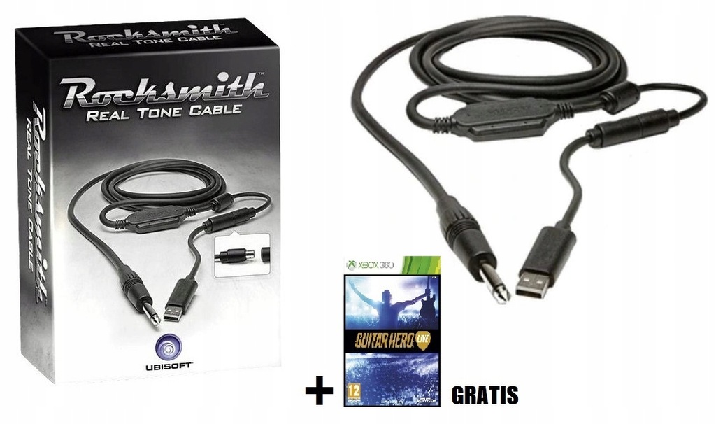 KABEL ROCKSMITH REAL TONE PC PS3 PS4 XBOX + GRA