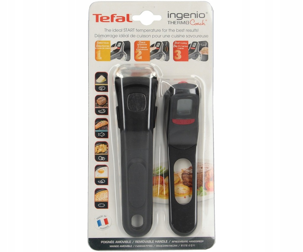 UCHWYT TEFAL INGENIO Thermo Coach L9942012 - 8856552770 - oficjalne  archiwum Allegro