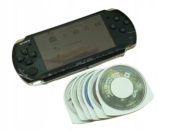 Konsola Sony PlayStationPortable PSP 3004 + GRY