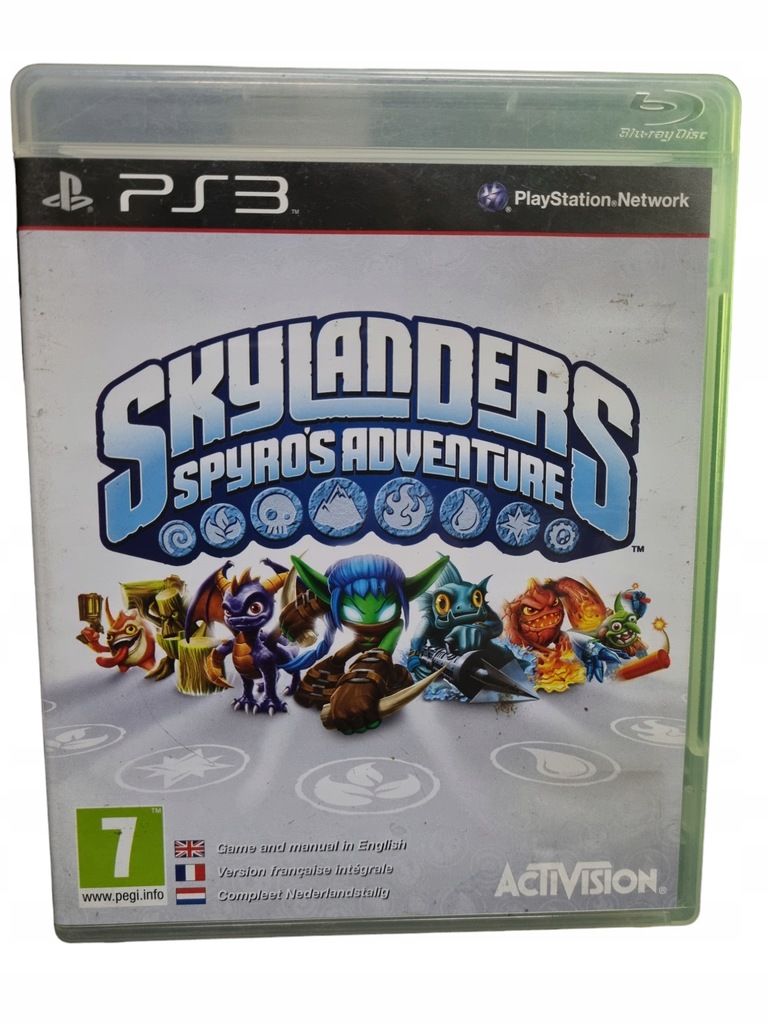 Gra PS3 SKYLANDERS SPYRO'S ADVENTURE || ANGIELSKA wersja językowa!!!
