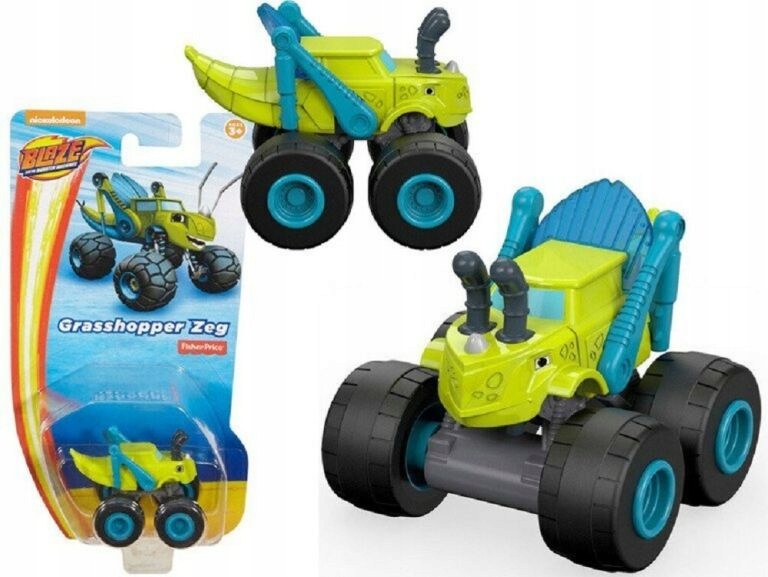 FISHER-PRICE BLAZE POJAZDY ZWIERZĘTA ZEG KONIK