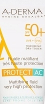 A-DERMA Protect AC Fluid 2x5 ml Fluid MAT SPF50+